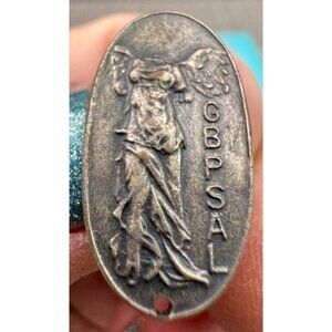 Vintage GBPSAL Girls Public School Athletic League Pin NYC c1920